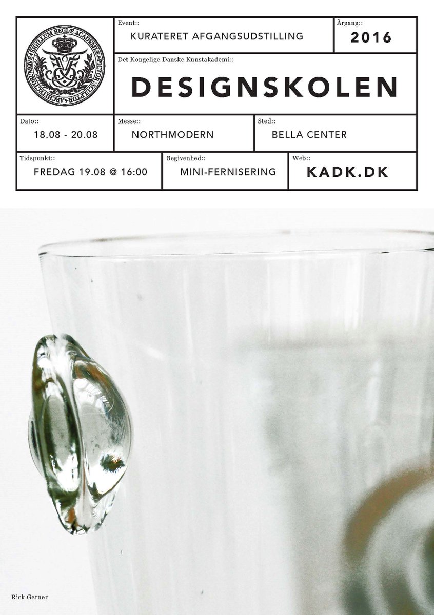 kglakademi's tweet photo. Skal du på @northmodern? Så kom forbi til til åbning af @KADKcphs udstilling på fredag kl. 16 #design #designskole https://t.co/ZxqoRfhPEt