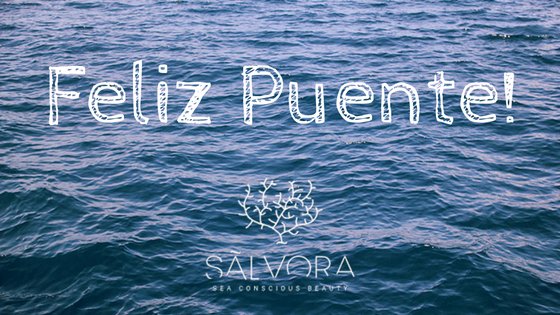salvoracosmetic's tweet photo. #Sálvora, #cosmética #natural, sostenible, respetuosa con el entorno marino y las personas, os desea feliz puente! https://t.co/gCTn4culq7