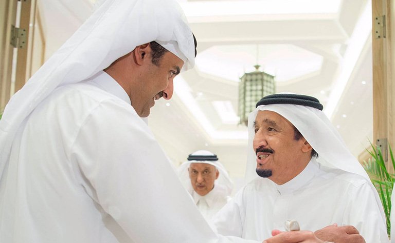 QatarEmb_Athens's tweet image. HH the #Emir Meets Custodian of the #TwoHolyMosques
qna.org.qa/en-us/News/160…