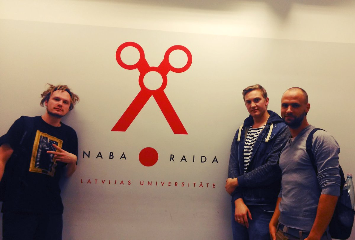 RitvarsPar's tweet photo. Bijām @radionaba raidījumā "pierasti ieraksti" pie @JacquesofSTA. Noķer to arhīvā, ja vakar nedzirdēji! #K3F https://t.co/sYmH8j4WNd