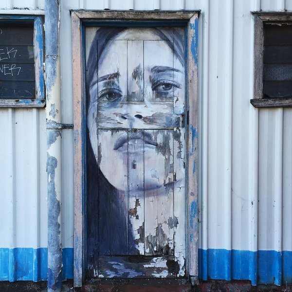 moutonfred's tweet photo. #streetart Susan Shown Harjo mural unveiling. #nativeevolution # Concho #graffiti https://t.co/5VxoLuIjhZ