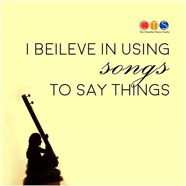 VoiceofSheela's tweet photo. Songs express emotions in the most beautiful, pleasant & simple way #musicaldiaries #WordsToLiveBy https://t.co/8GBm0UVU4A