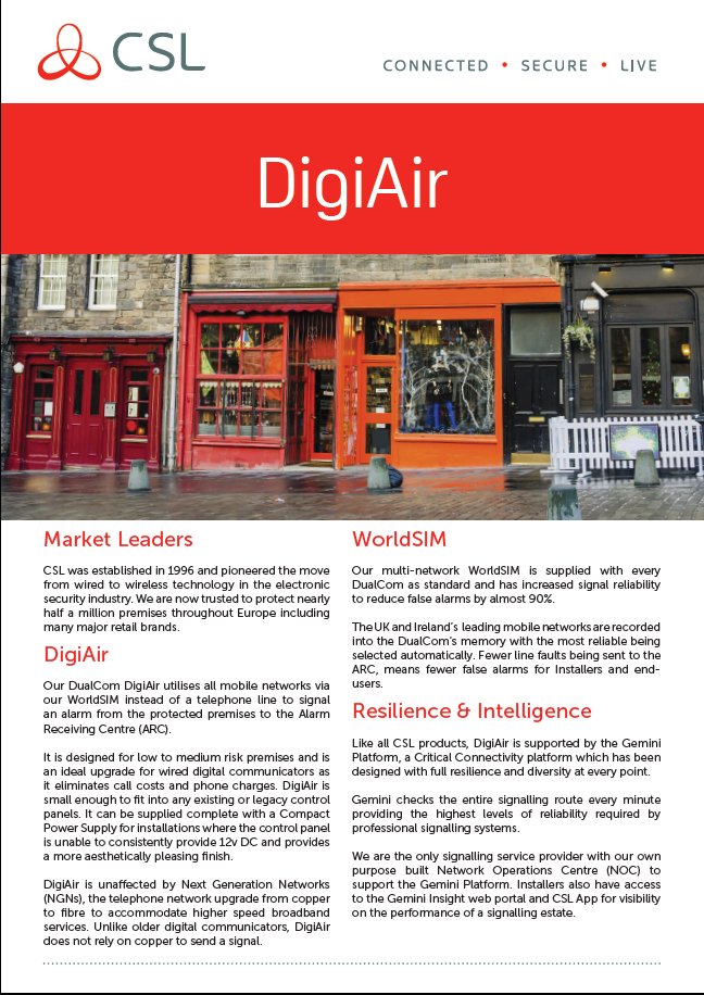 CSLGroupLtd's tweet image. The latest DigiAir brochure is now available to download from the Installer Zone - csldual.com/getfile/6496/