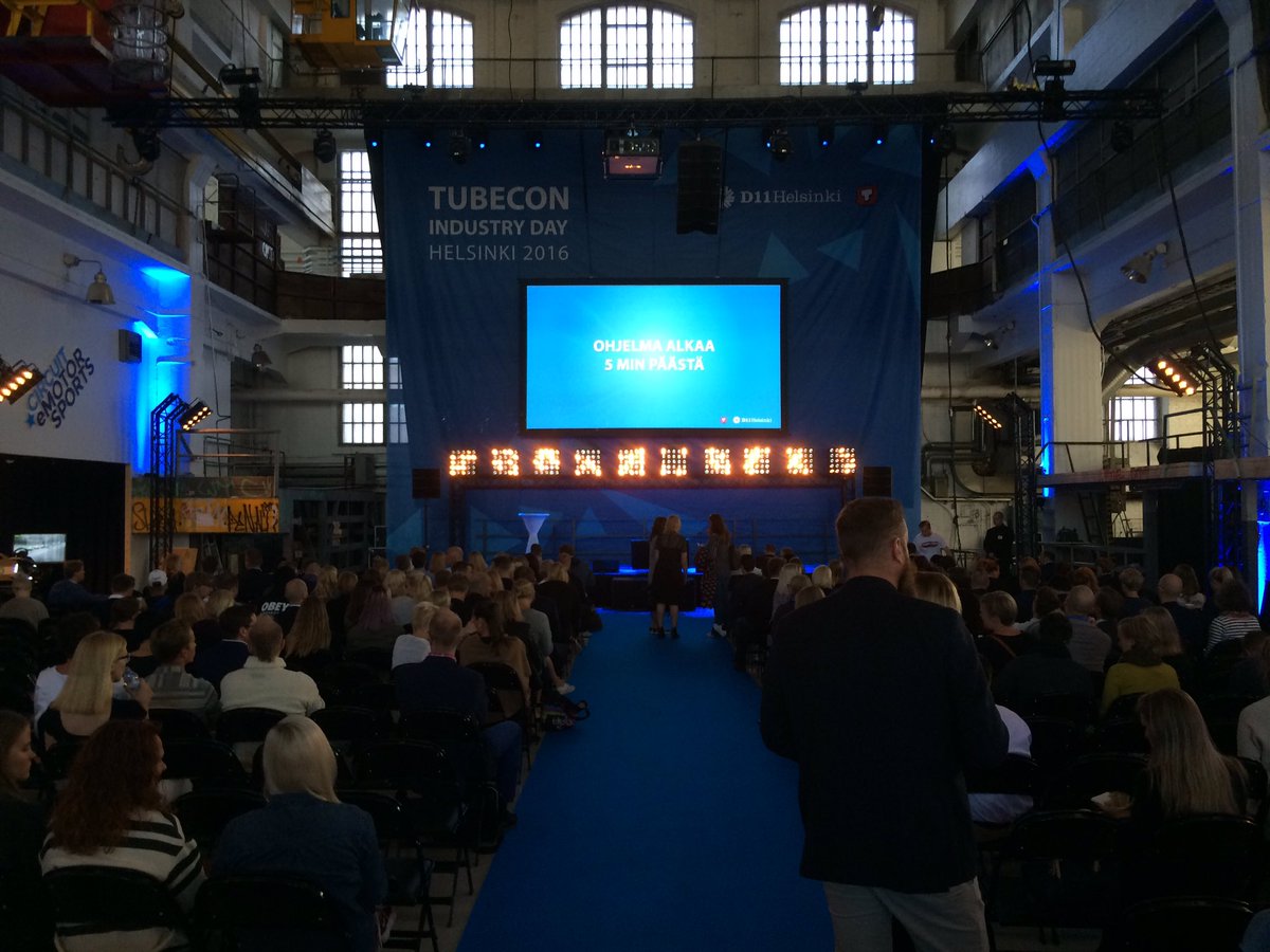 #TubeconIndustryDay in full bloom!