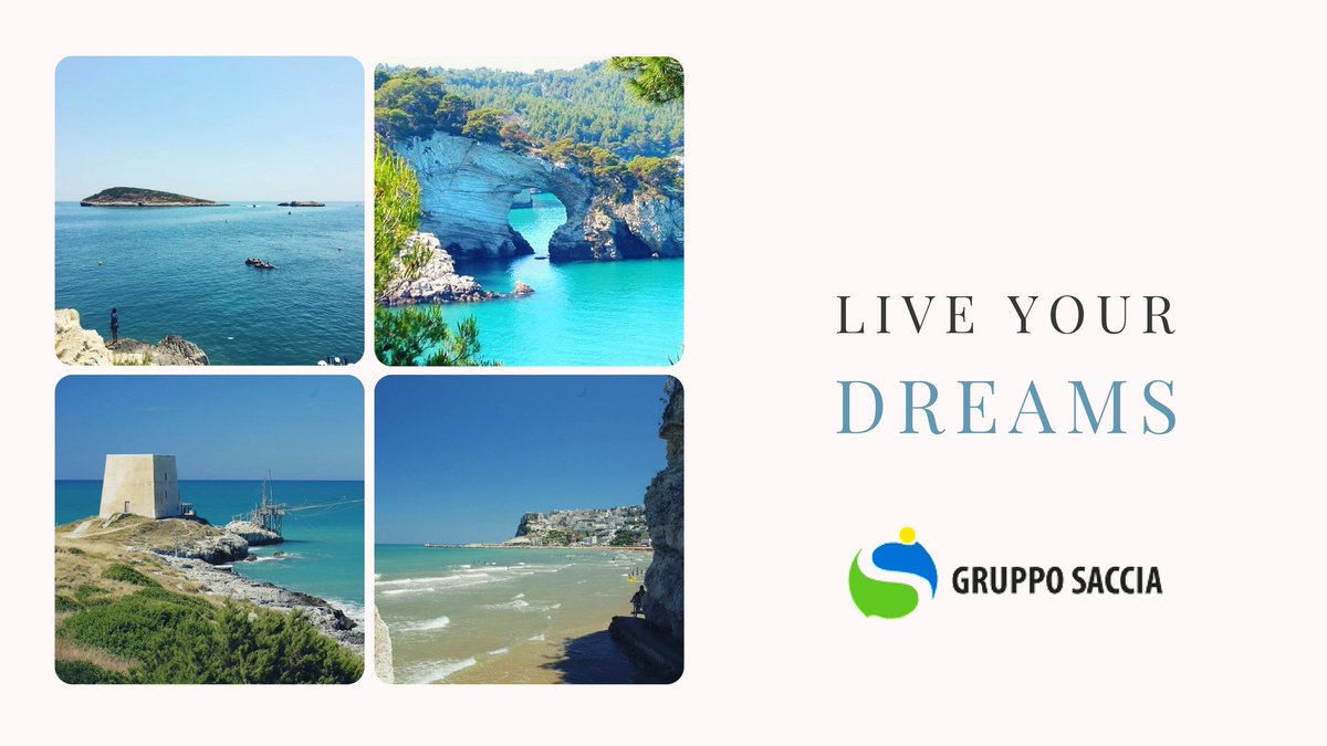 GRUPPOSACCIA's tweet photo. Visita il sito https://t.co/8F4ykZig0j e scegli il #Gargano per le tue vacanze di fine agosto e settembre. #Puglia https://t.co/XP1oks8sCe