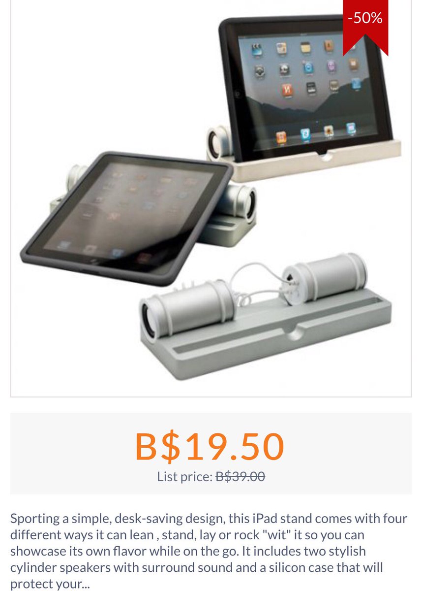 ShopBahamas's tweet image. Now you can watch that #rachelray video and hear every ingredient #fridaytech #ipad #shopBahamas