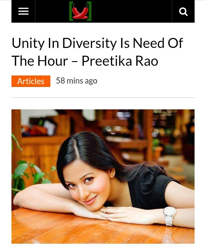 PRians_World's tweet photo. Unity In Diversity Is Need Of The Hour – Preetika Rao https://t.co/vyIabMYJ2m @preetikatweets @anilbajao1 @mnzriaz https://t.co/ACSMwstATO