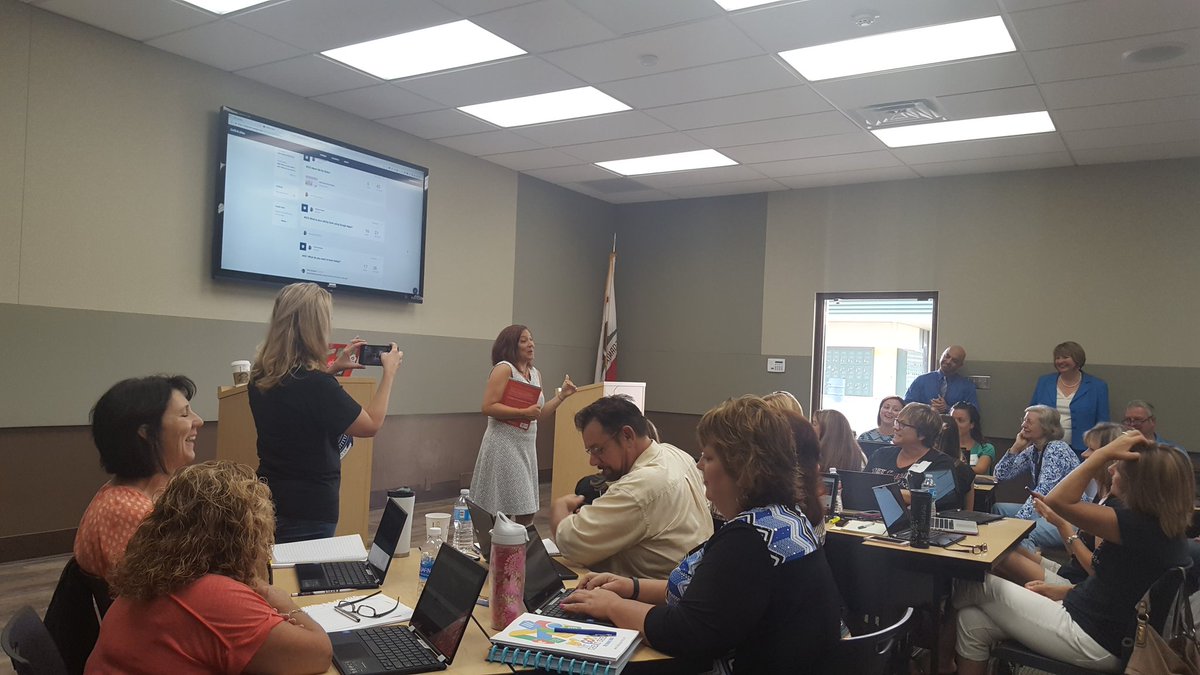 PintoBeanz11's tweet photo. Thank you @CoriOrlando1 for bringing @alicekeeler and I out to share about #gafe4littles to #simischool https://t.co/Ms8JXQ7ZWt