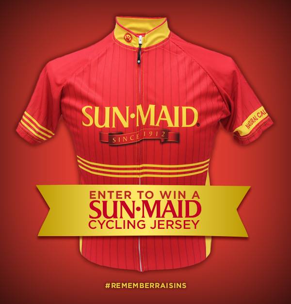 SunMaidUK's tweet photo. #Velodrome inspiring you? RT to enter our #competition for a chance to win a real @sunmaidraisins #cycling jacket https://t.co/QcX9IMH0Xv