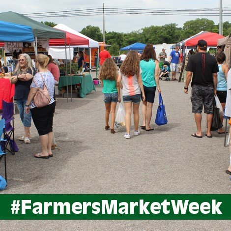 Walk around the market before making any purchases so youll know the best of what’s available #FarmersMarketWeek