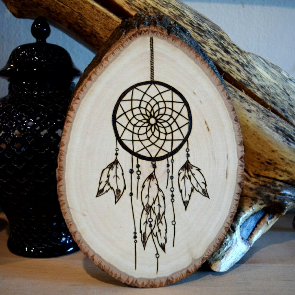 UrbanMonkeyPHL's tweet photo. What was your best #dream ever? #Sleep well with this #handburned #dreamcatcher hanging over your #bed. 😪 #dreaming https://t.co/cod8ojLMJR