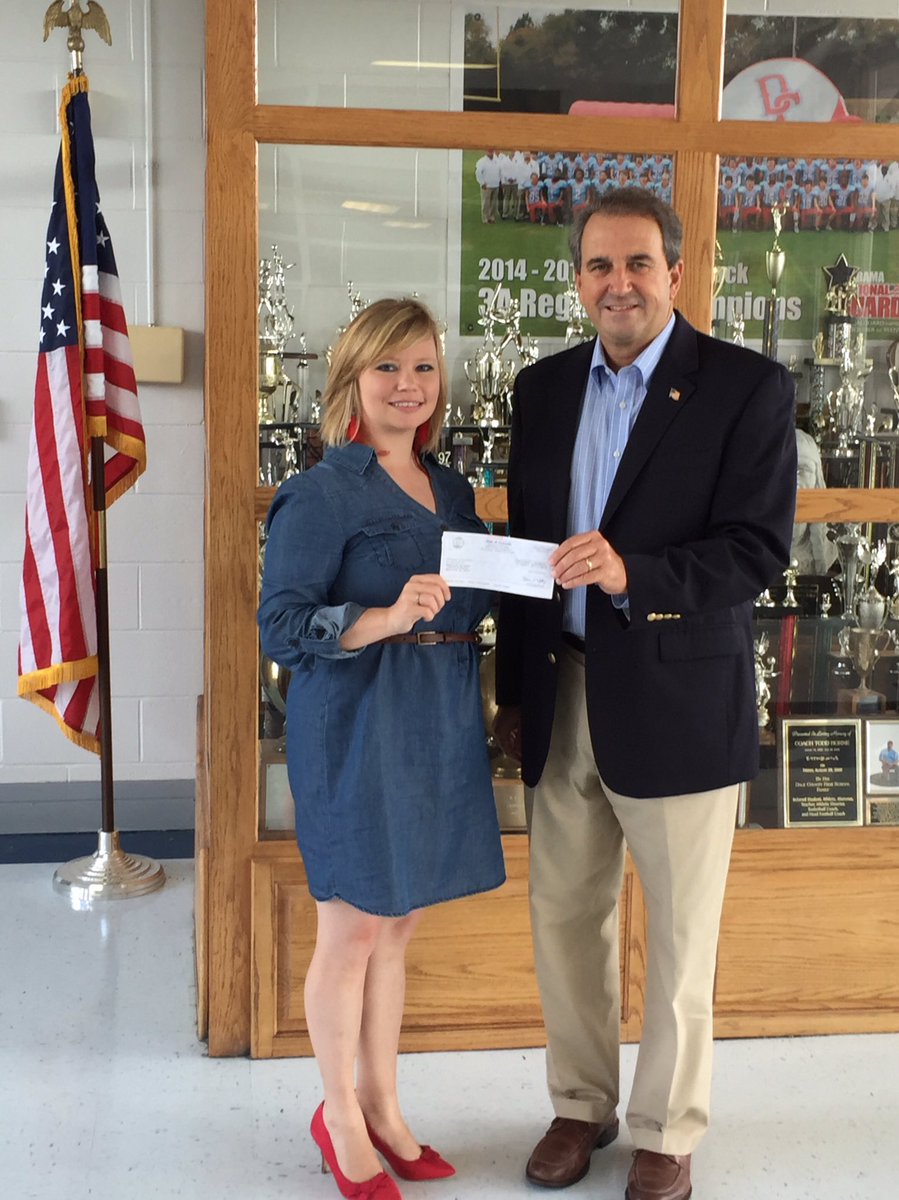 DaleCountyHS's tweet photo. Thank you State Representative Steve Clouse for your support and making DCHS and our community a priority!!! https://t.co/hszv99Tnoc