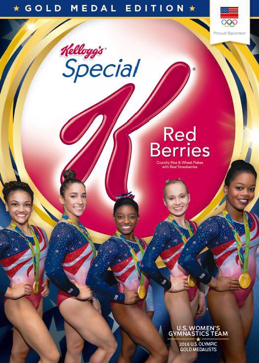 KelloggsUS's tweet photo. Want your own @USAGym team box that was revealed on @TODAYshow? Visit https://t.co/6oY5piqbmE for your🏅Edition. https://t.co/l3wV8zltX5