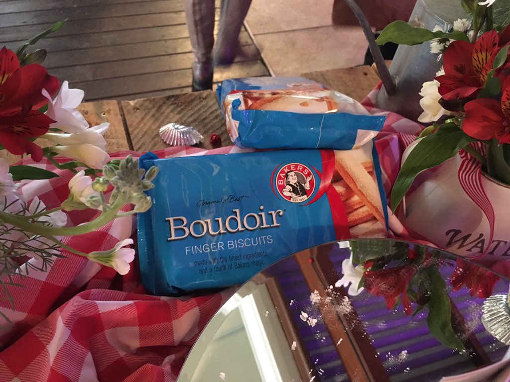 GoodHouseSA's tweet photo. @BakersSA Boudoir biscuits are an old South African favourite! #GHBakeStars https://t.co/WiNlOjtJEj