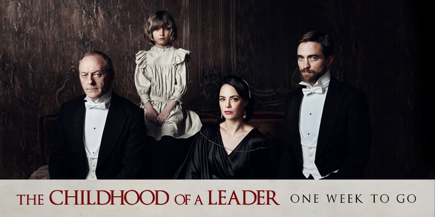 Just one week to go until Brady Corbet's directorial debut, #TheChildhoodOfALeader arrives in select UK cinemas.