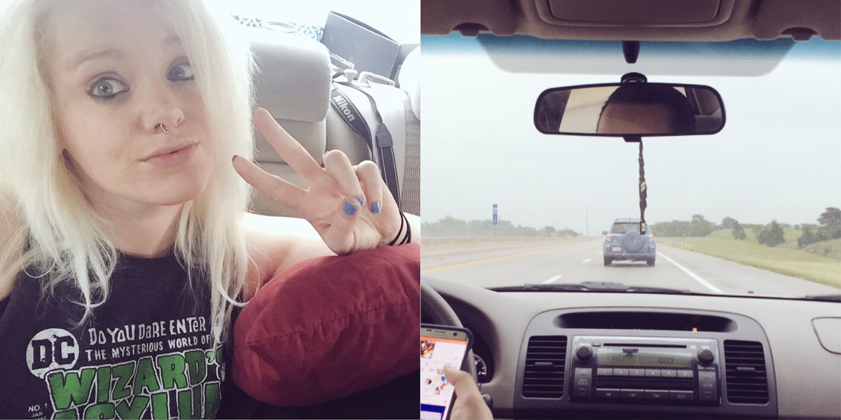 SophiiRPG's tweet photo. Sleepy and en route to @KCComicCon #kansascity LET'S DO THIS KC! Come by booth C19 and say hai π»ππ»π #cosplay #kccc16 https://t.co/uHHddfmjQk