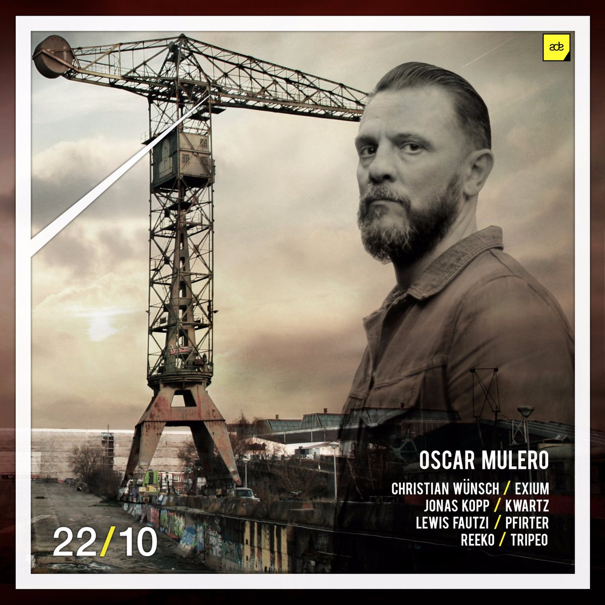 DockyardFSTVL's tweet image. Pole Group's very own Oscar Mulero (oficial) will be joining us this year at Dockyard ADE!!!