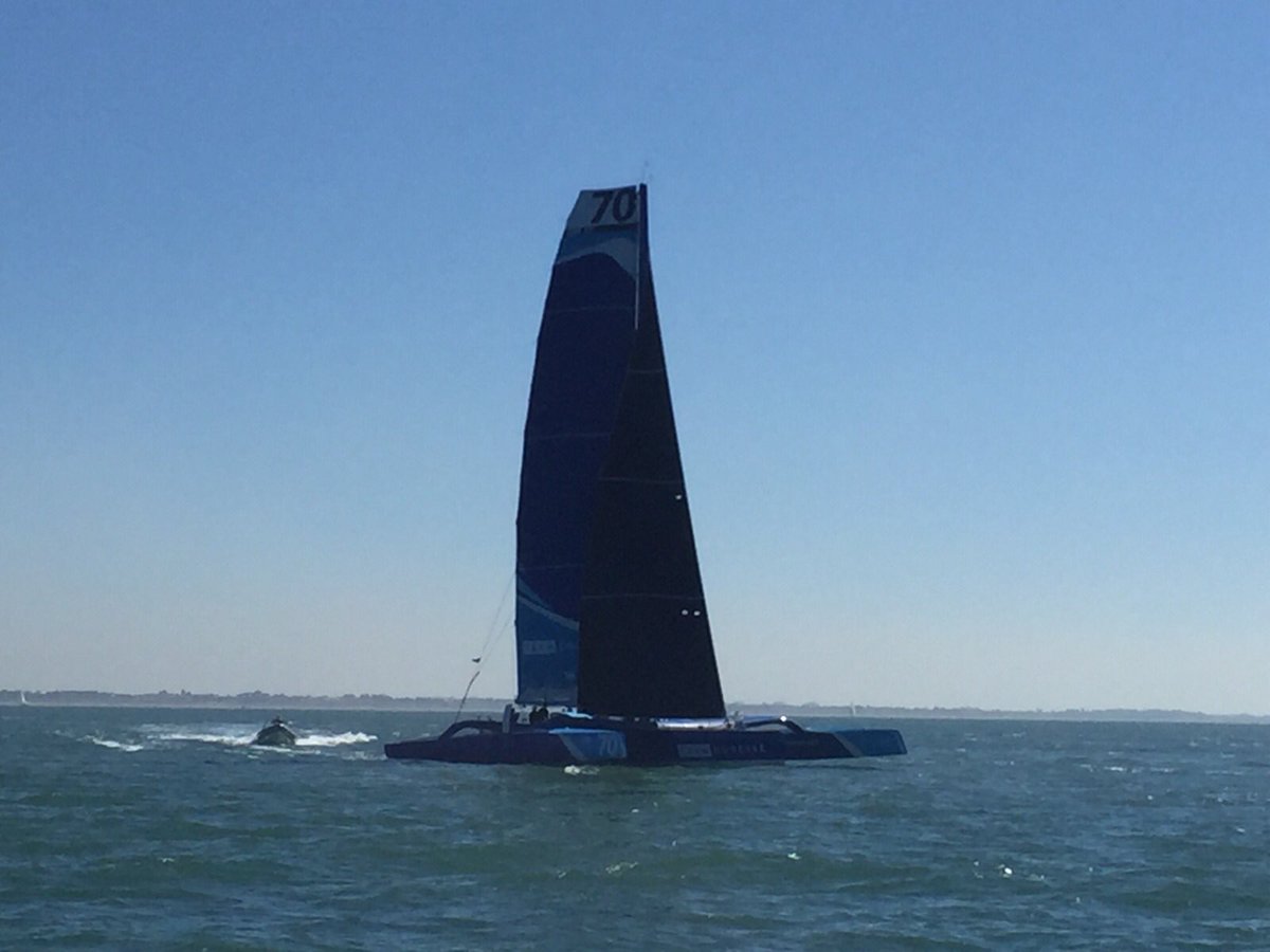 Enjoying a great #teambuilding day on the water! Perfect weather for it too! #cowesweek2016 #CowesWeek