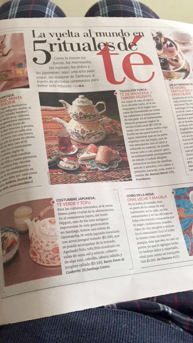 TeaSommelierScl's tweet image. 5 rituales de té que no se pueden perder #TeaTime en @RCSANTIAGOCHILE con una selección de @Adagioteaschile