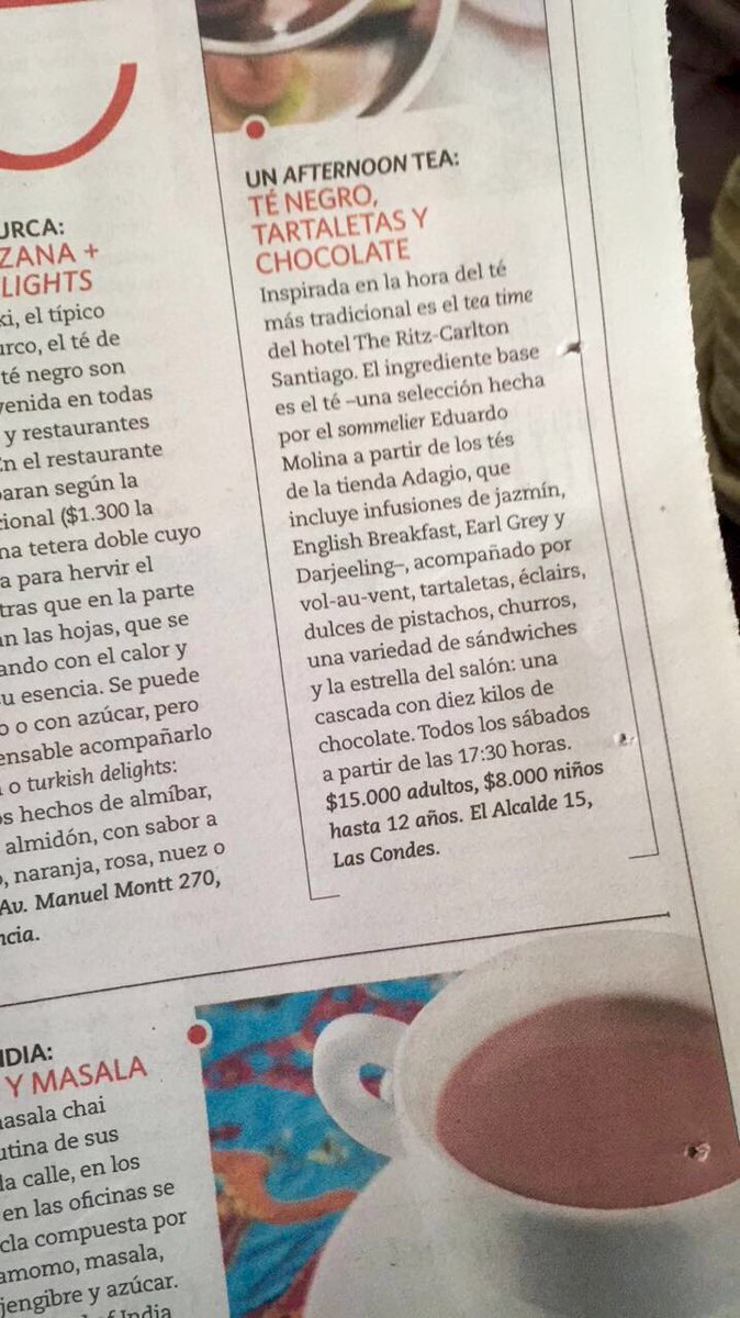 TeaSommelierScl's tweet image. 5 rituales de té que no se pueden perder #TeaTime en @RCSANTIAGOCHILE con una selección de @Adagioteaschile