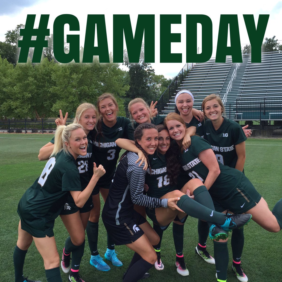 And finally...our 2016 W.Soccer Senior Class! We love you! #SpartanFamily💚 youtu.be/pm6YpoGn-Ro