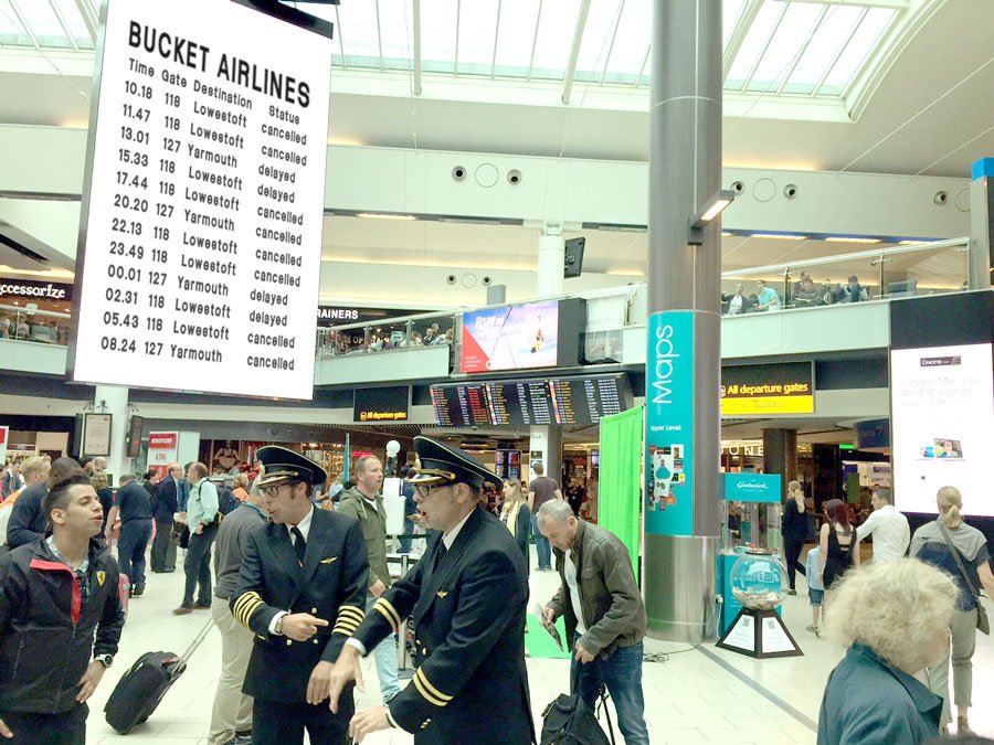 The2mencomedy's tweet photo. Fun day @Gatwick_Airport this morning, we still haven't found the plane keys #comedy #pilotslife #gatwickairport https://t.co/hzoBc0UGJ6