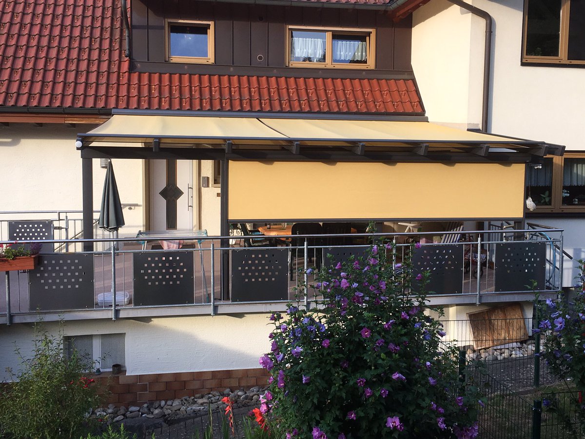 Montage Klaiber Terrassenüberdachung