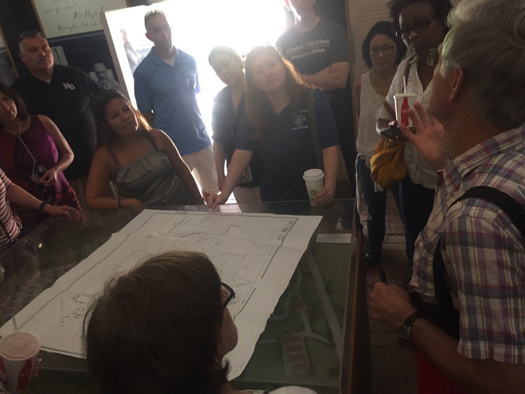 ssarber's tweet image. Freedman village  was a planned community for former slaves in 1863 #APSac2016