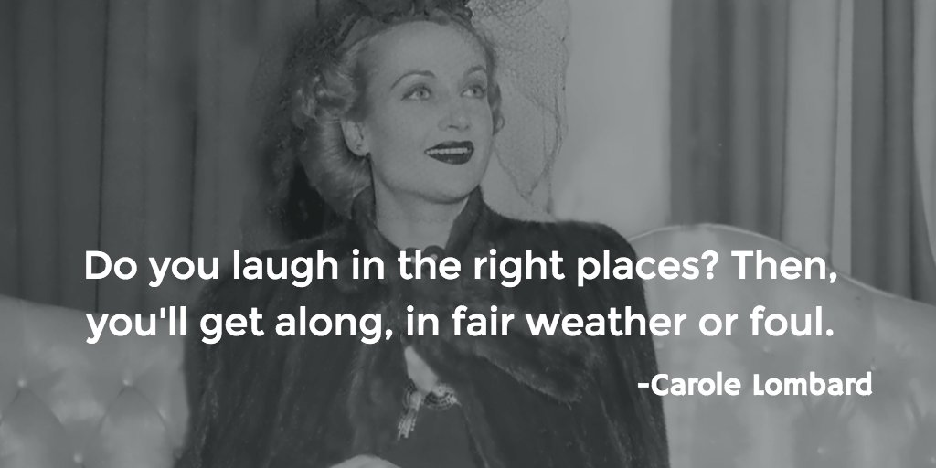 Meet one of Hollywood's greatest pranksters, Miss Carole Lombard.