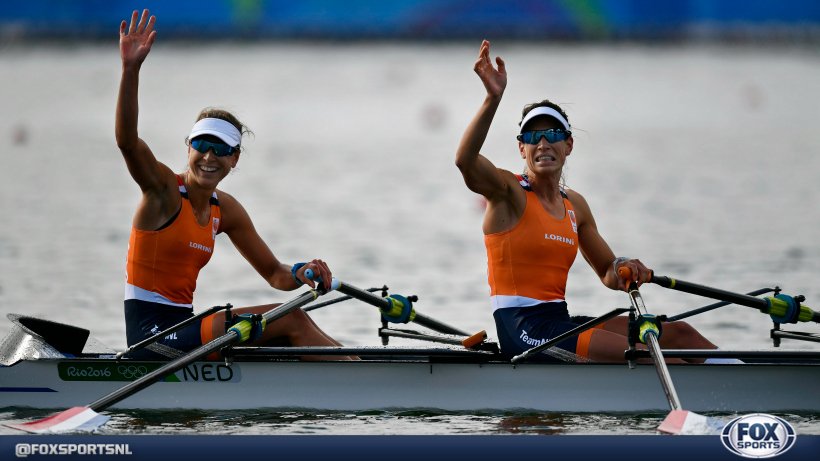GOUD! Maaike Head en Ilse Paulis veroveren de olympische titel in de lichte dubbeltwee.