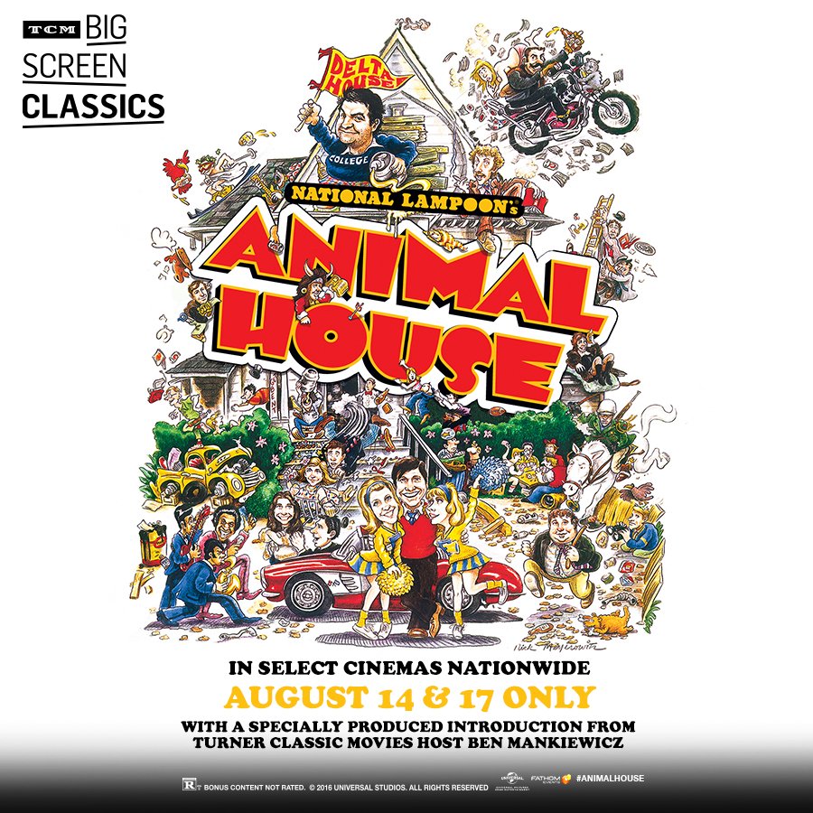 HelloCLEPod's tweet image. Win pair of tix to Animal House theater screening @Cinemark in Wooster on either 8/14 or 17: tinyurl.com/jccw9da