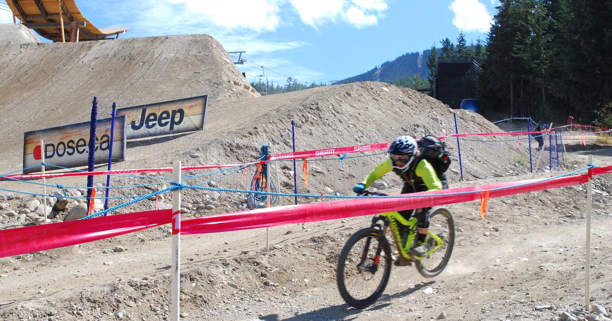 JeepCanada's tweet photo. We're wrapping up the week at @Crankworx! Don't miss the view from our 2-Tier deck and test drive a Jeep vehicle! https://t.co/K02FCgEVdZ