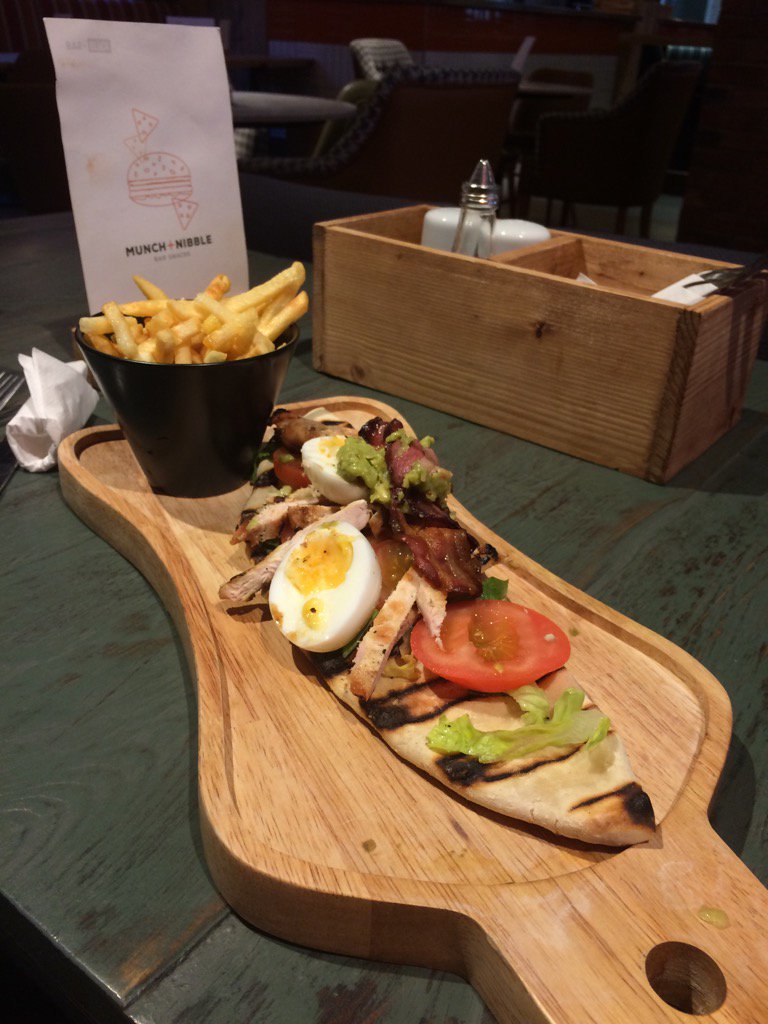 Nice spot of lunch at Bar+Block. Watch out for a twist on this open club sandwhich in Beefeater very soon.