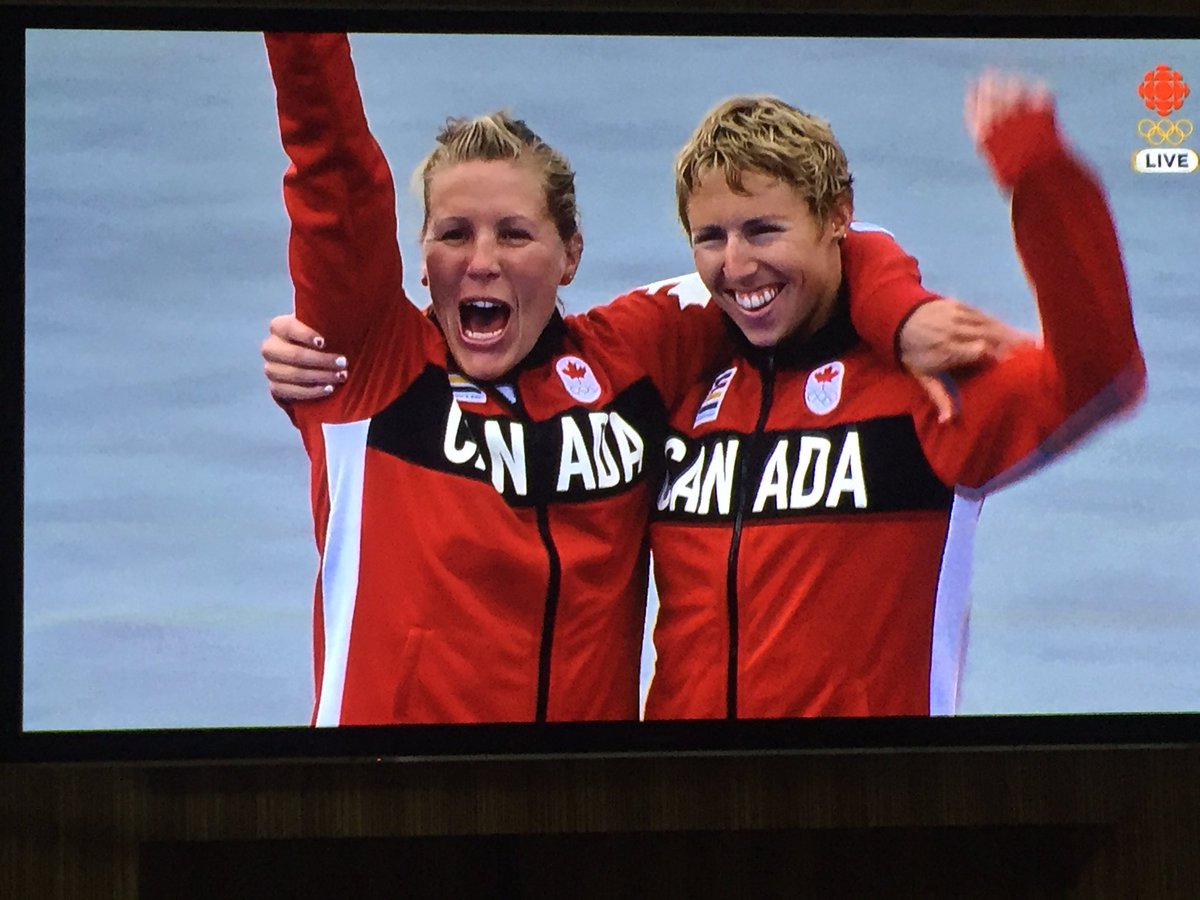 SilkenLaumann's tweet photo. Thrilled for @Obee1111 and Jennerich. You deserve this gorgeous silver. Well done. @rowingcanada #dirtydouble https://t.co/47T8tWlVHi