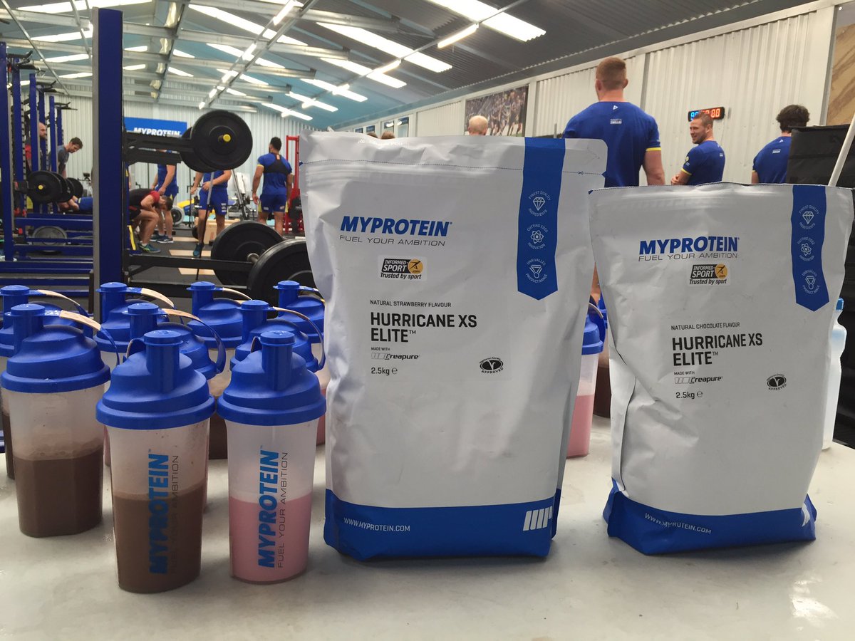 Brilliant product by our partners @MyproteinUK hurricane and of course @Trustedbysport boys love the taste!