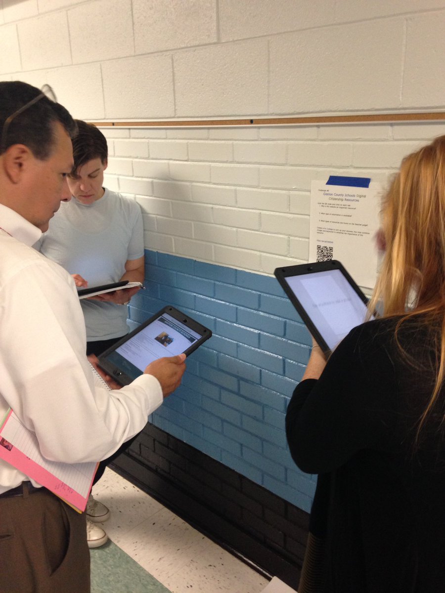 Jaygail10's tweet photo. New teachers for Gaston County having fun learning with Goose Chase! #gcs12 #gcspd #gcspinnacle @SandyEngbarth https://t.co/k3dJJaxMiT