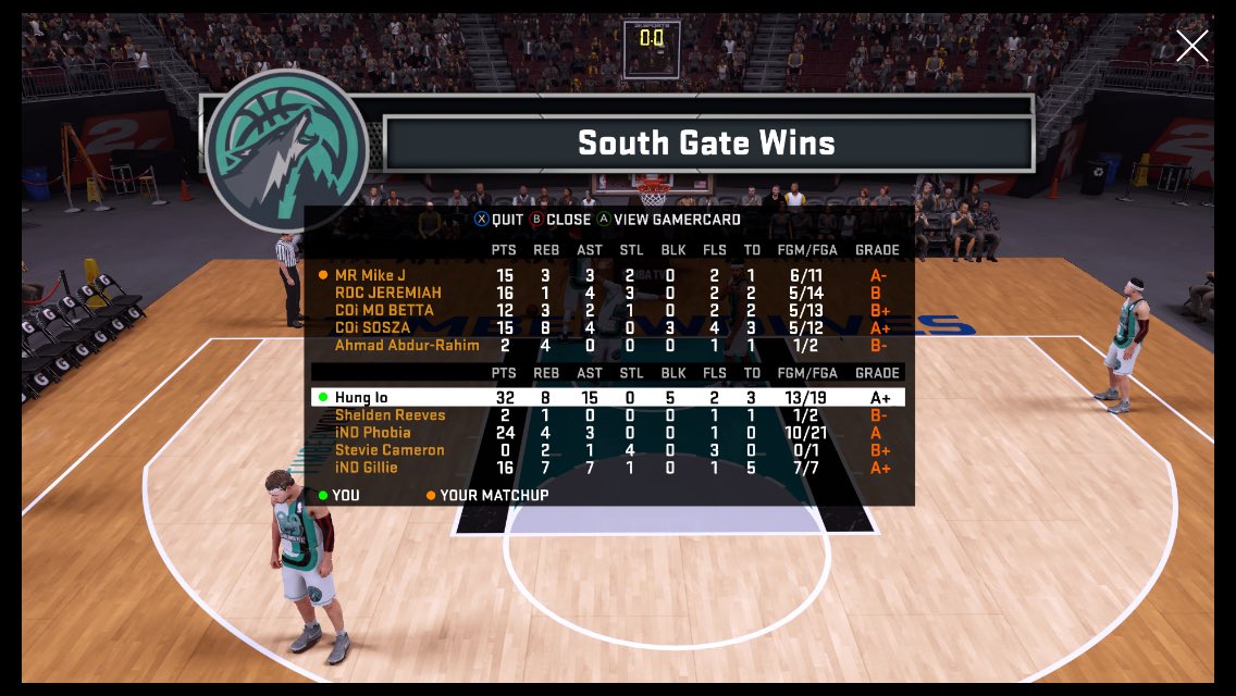 SplashNSlash's tweet photo. Some more games. PG 99 HMU to hoop. #2kfreeagent Xbox1 https://t.co/dZyp5n8eIb