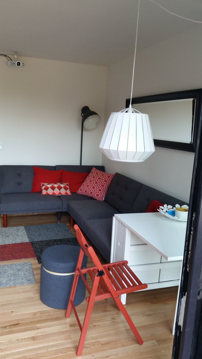 carlwbz's tweet photo. An urban housing unit. Potential future housing for Boston neighborhoods? Touring the city next week. 385 sq ft https://t.co/sE5dDrzA1X