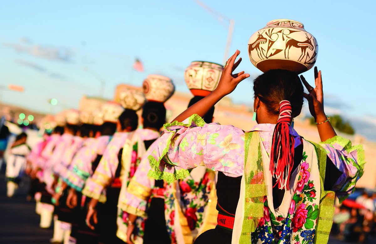 Navajo Times (@navajotimes) on Twitter photo From last night's parade the "Zuni Olla Maidens". Photo by <a href="/navajotimes/">Navajo Times</a> super intern Ravonelle Yazzie From last night's parade the "Zuni Olla Maidens". Photo by <a href="/navajotimes/">Navajo Times</a> super intern Ravonelle Yazzie