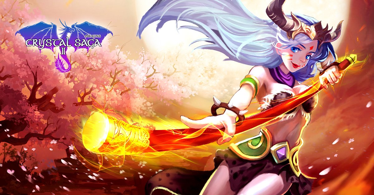 CastConquer's tweet image. Crystal Saga 2 is finally here
Experience the incredible sequel to the 2011 smash-hit MMORPG
r2gam.es/crystalsaga2