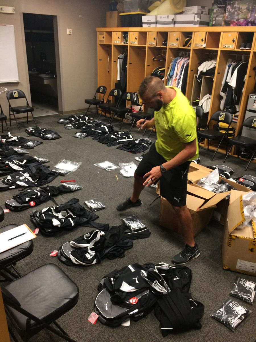 We are gearing up for the start of preseason! <a href="/BSCsports/">BSC Athletics</a> #ETF #christmascomesearly