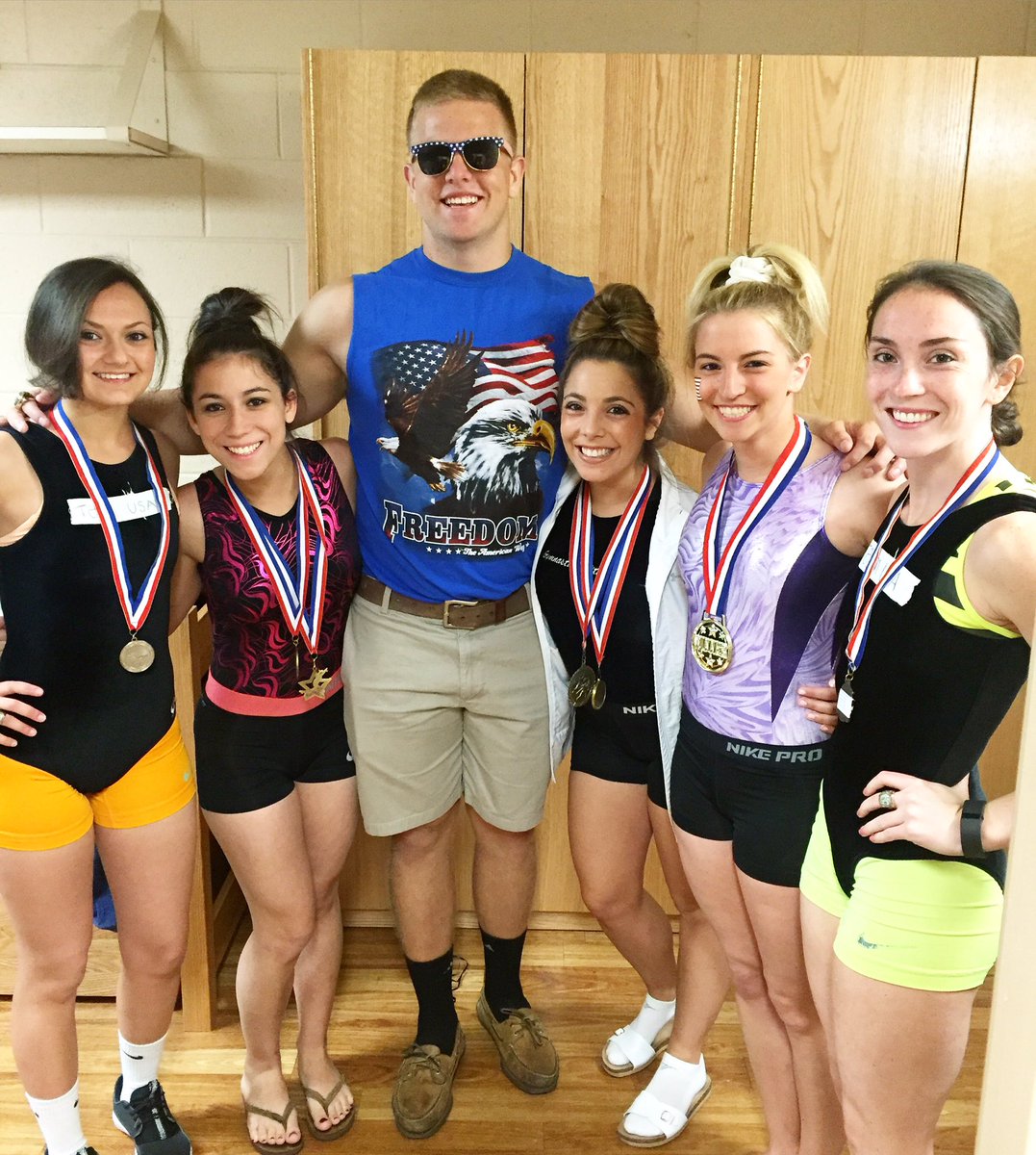 OliviaDerbabian's tweet photo. #wearethefinalfive #plusdad #Rio2016 https://t.co/KEdtXViffn