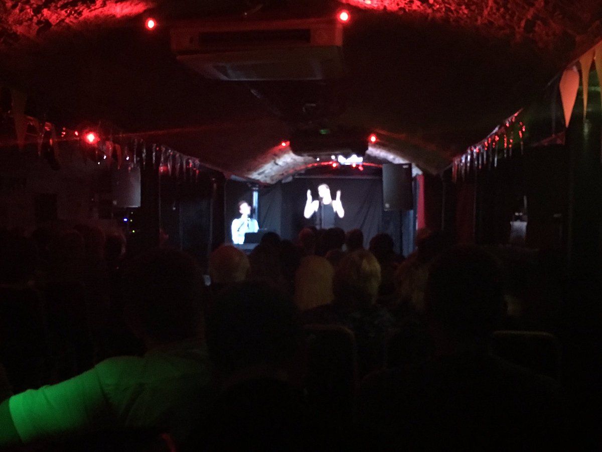 MissEllieMusic's tweet photo. @roulstonyoung I was the pianist that screamed and ran away. #sorrynotsorry awesome show #edfringe #freefringe https://t.co/urlW6cmpJe