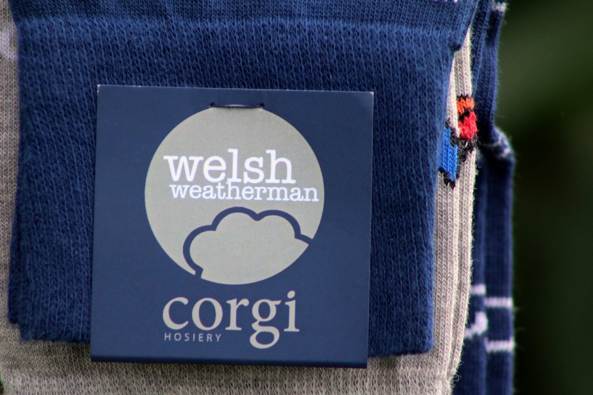 CTywydd's tweet photo. Fantastic that @valleymillshop will be stocking welsh weatherman socks in their Swansea shop.https://t.co/M49OjOuijR https://t.co/mh37o1u8IP