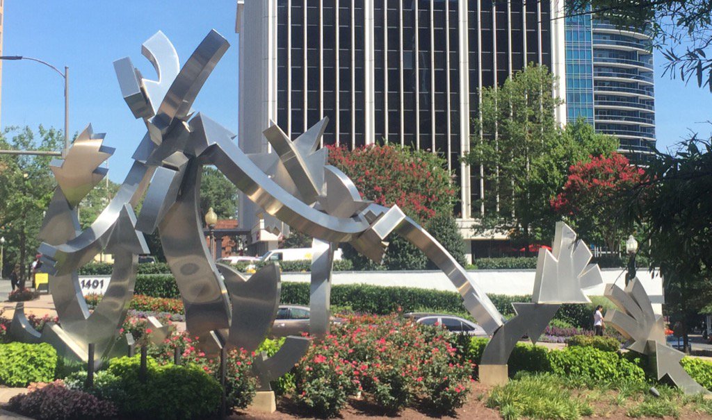 ssarber's tweet image. #APSac2016 open space w art w a sense of movement