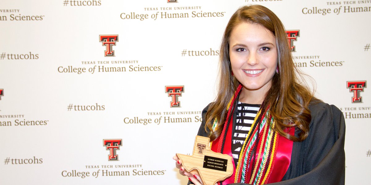 Congratulations to our August 2016 Banner Bearer Rachel Ruhman! We are proud of you! #ttucohs