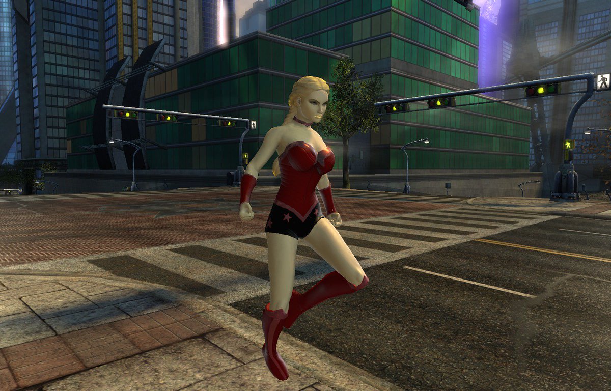 DCUO's tweet image. You have to WONDER, who does her hair? #SummerOfWonder #AmazonHairstylePack #StayTuned