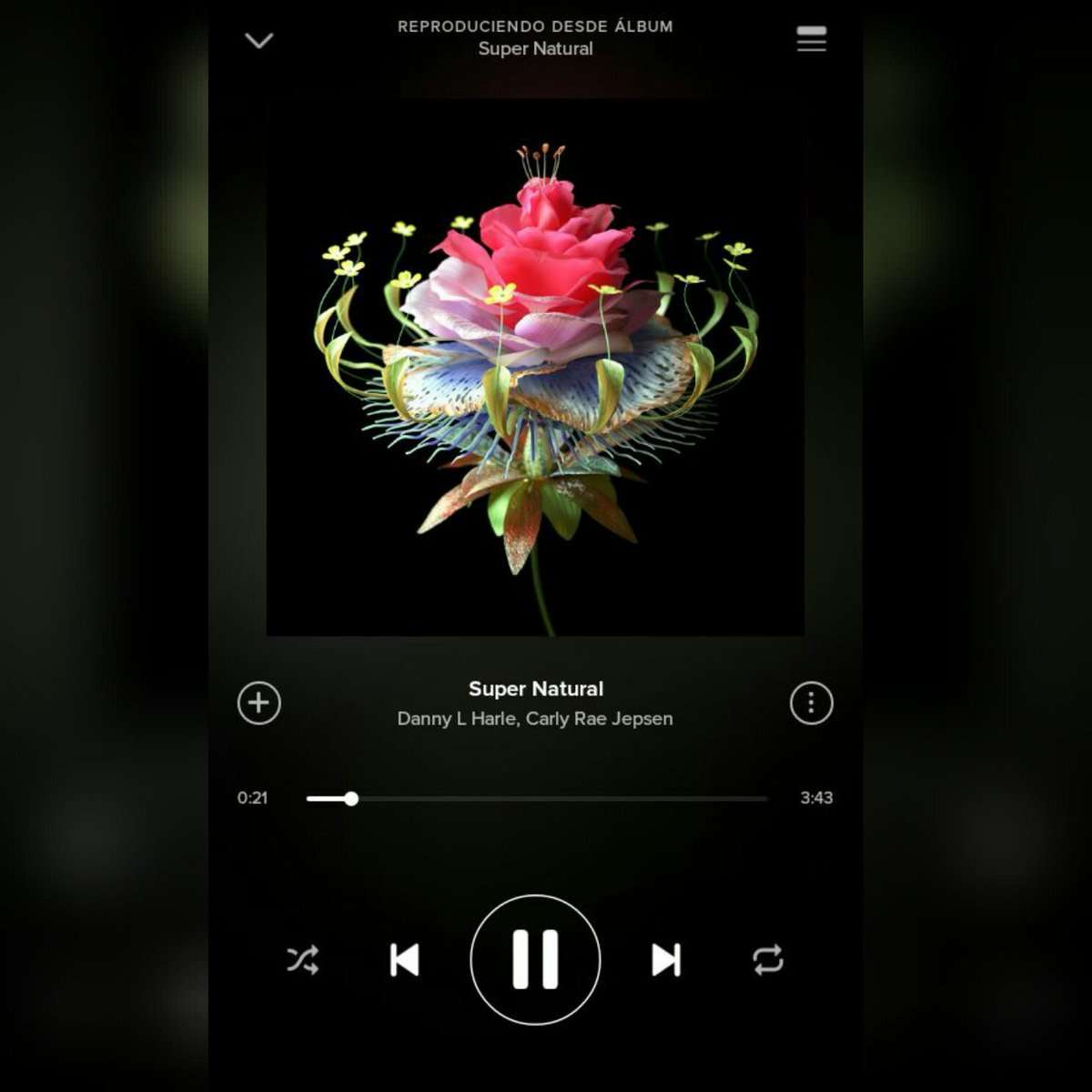 JepsiesPy's tweet photo. La canción «Super Natural del Dj @DannylHarle con @carlyraejepsen ya ésta disponible en iTunes y Spotify. 😍💘🎶 https://t.co/MLcctMPUj4