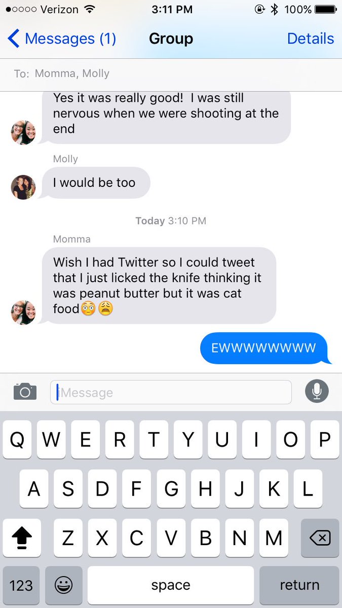 LeahMarkquart's tweet photo. It's okay, mom. I'll tweet it for you. https://t.co/iGBB2tZqnS