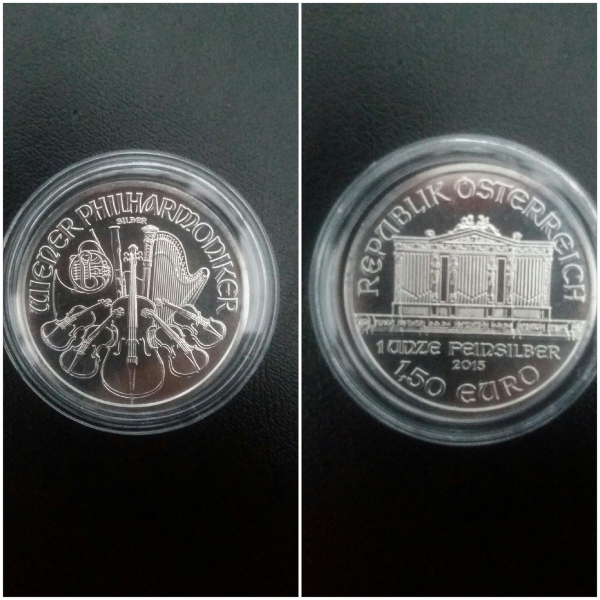 silver4cash's tweet photo. Philharmonic 2015 .999 Argent #exquisite https://t.co/1mhAKCqk6h